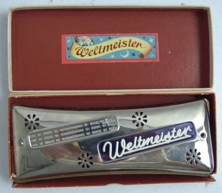 Vermona World Champion Harmonica in its original p