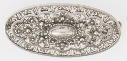 Brooch, 835 silver.