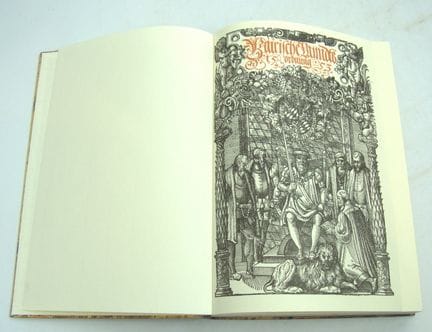 Repro der "Bayrische Landsordnung" von 1553, Meure