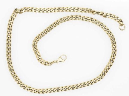 Necklace, 925 sterling silver. 37.6 g