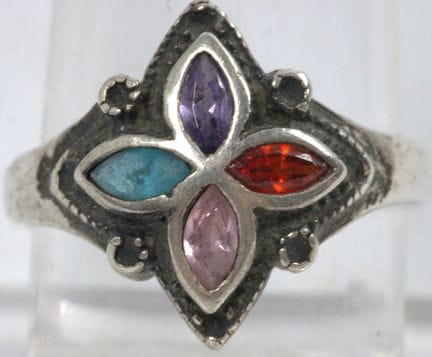 Damenring, 925er Silber, Ringgröße 56