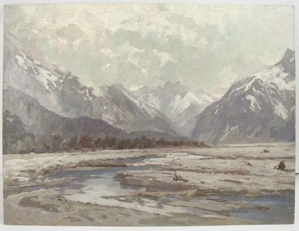 Adolf HASENKAMP (1927–2002) Oil painting on hardbo