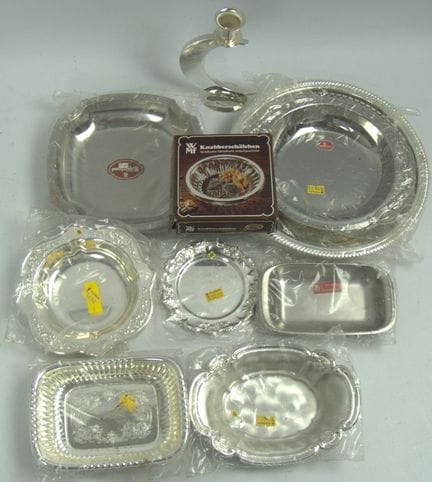 Lot of WMF items from liquidation, some still in o