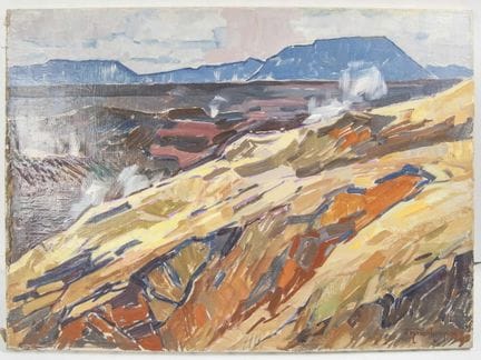 Adolf HASENKAMP (1927–2002) Oil painting on canvas