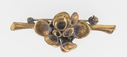Brutalism Brooch, probably from Finland