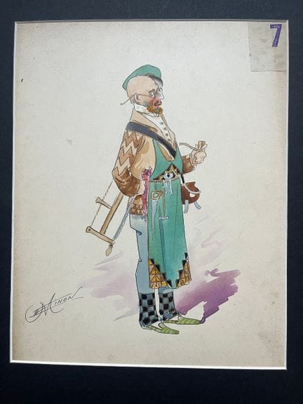 MINON. Alexandre Jean-Louis Jazet (1814–1897) war 