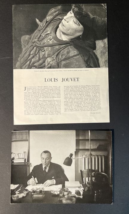 Fotografía. Louis JOUVET. Louis Jouvet (1887-1951)