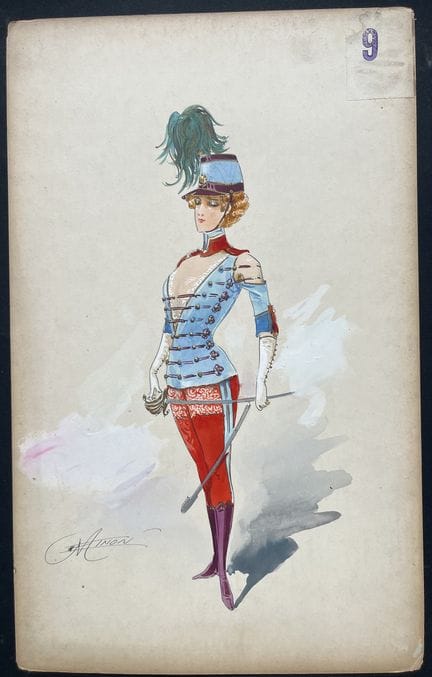 MINON. Alexandre Jean-Louis Jazet (1814-1897) fue 