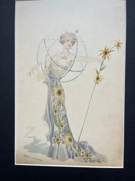 CHOUBRAC  Alfred (1853–1902).  Französischer Maler