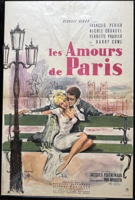 Affiche de Cinéma. L'affiche originale du film Les