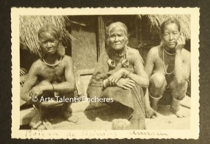 ANNAM. Fotografía fechada en 1947, dirigida a la S