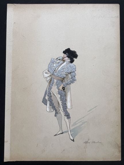 CHOUBRAC, Alfred (1853-1902). Pintor, dibujante, c