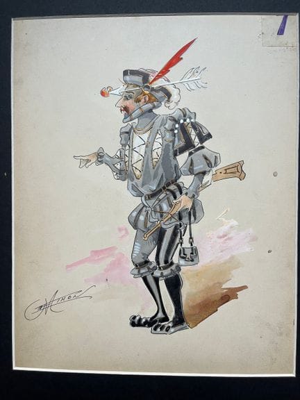 MINON. Alexandre Jean-Louis Jazet (1814–1897) war 