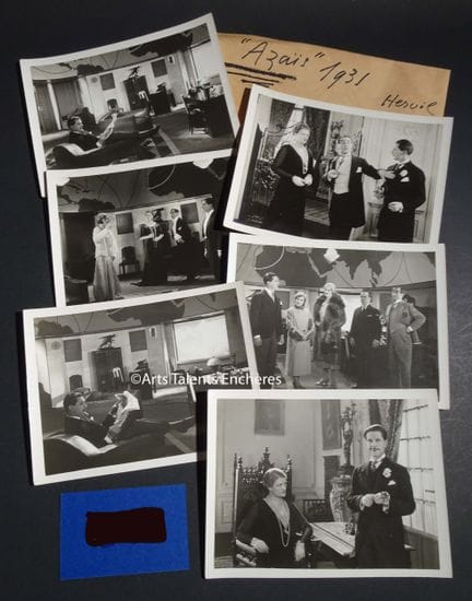Azais (1931).   Conjunto de 36 fotografías, copias