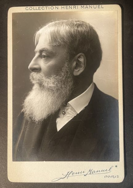 Fotografía. HENRI MANUEL. Jean Mounet Sully (1841-