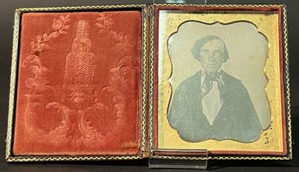 Samuel F. B. Morse. Daguerrotipo, hacia 1839. EE. 