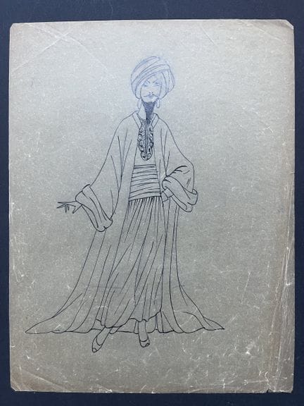 BARBIER George. Attribué à. (né Georges Augustin B
