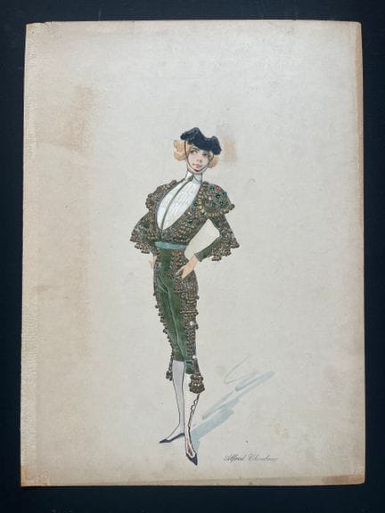 CHOUBRAC, Alfred (1853-1902). Pintor, dibujante, c