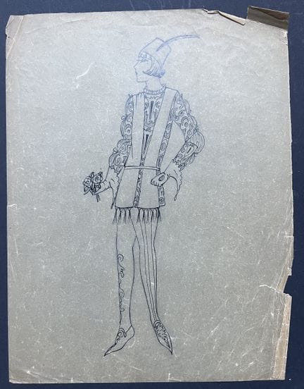 BARBIER George. Attribué à. (né Georges Augustin B