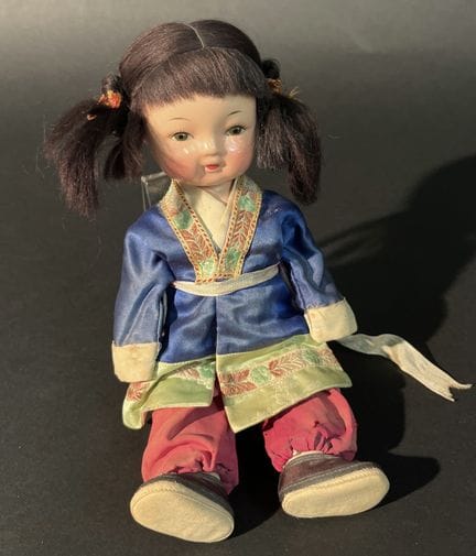 Chinese doll, circa 1940.