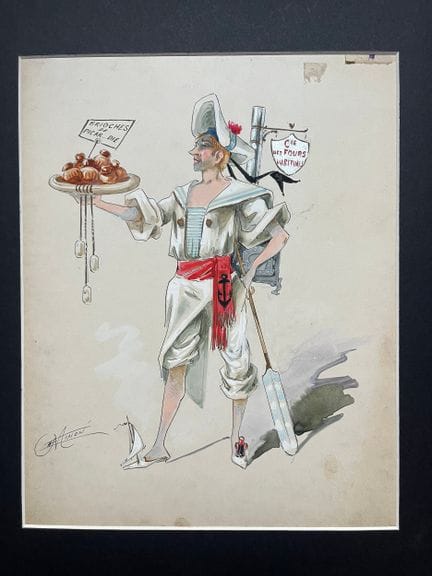MINON. Alexandre Jean-Louis Jazet (1814–1897) war 