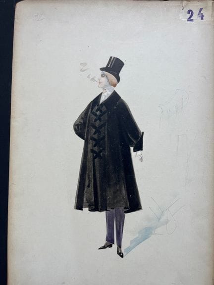 CANABOTE. Zugeschrieben. „Der Elegante mit der Zig