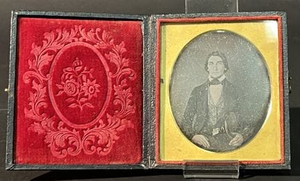 Daguerrotipo de alrededor de 1840-1845. «Retrato d