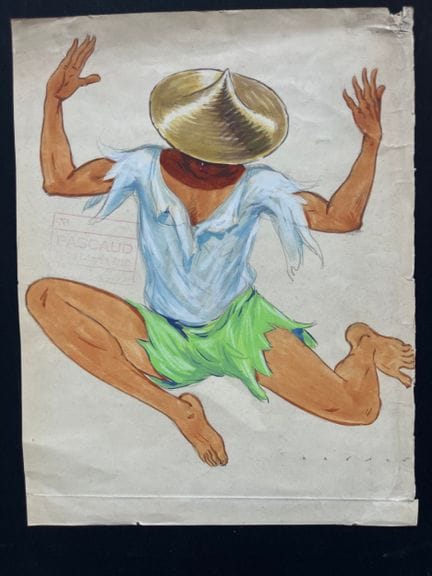 RANSON, René-Gontran (1891–1977).   „Der Tänzer“. 