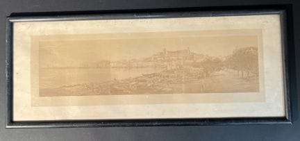 Fotografía. Gran panorámica antigua de la ciudad d