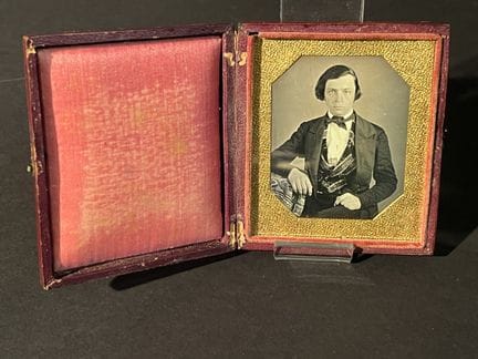 Daguerrotipo de alrededor de 1840-1845. «Retrato d