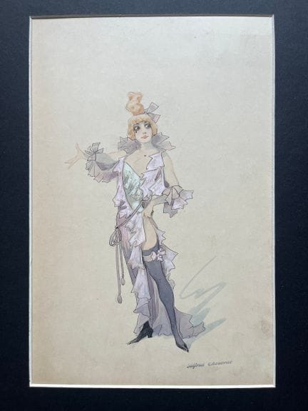 CHOUBRAC  Alfred (1853–1902).  Französischer Maler