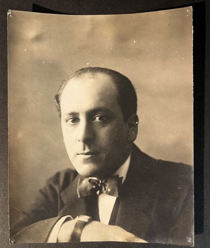 Fotografía. Jean DAX (1879-1962). Actor francés de