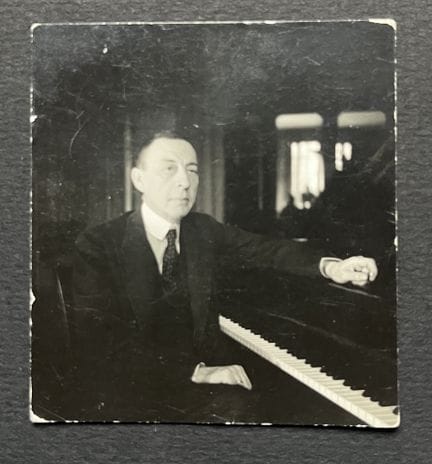 SERGEI RACHMANINOV (1873-1943). Fotografía de époc