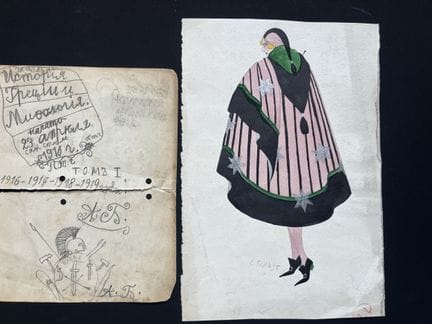 BAKST Léon. (zugeschrieben). Léon Bakst (mit bürge