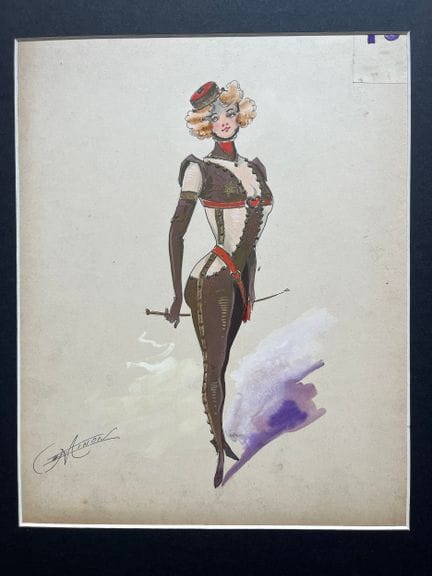 MINON. Alexandre Jean-Louis Jazet (1814–1897) war 