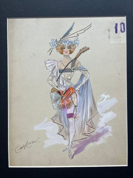 MINON. Alexandre Jean-Louis Jazet (1814–1897) war 