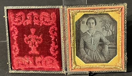 Daguerrotipo de alrededor de 1840-1845. «Retrato d