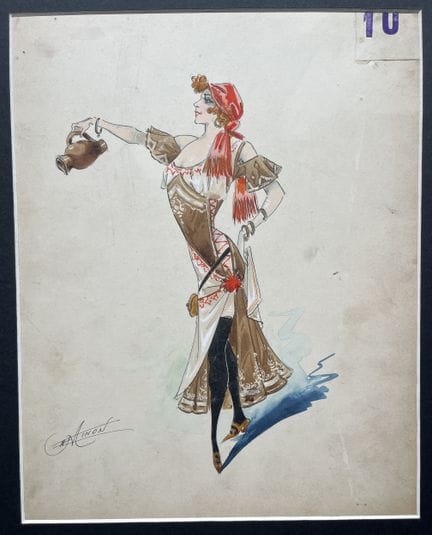MINON. Alexandre Jean-Louis Jazet (1814-1897) fue 