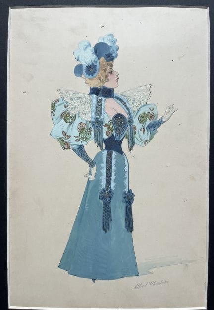CHOUBRAC  Alfred (1853–1902).  Französischer Maler