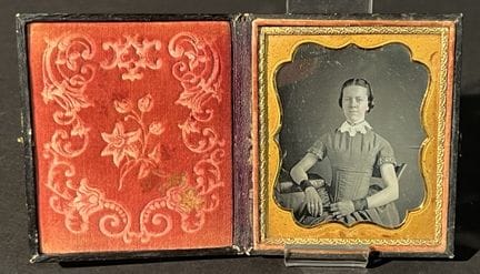 Daguerrotipo de alrededor de 1840-1845. «Retrato d