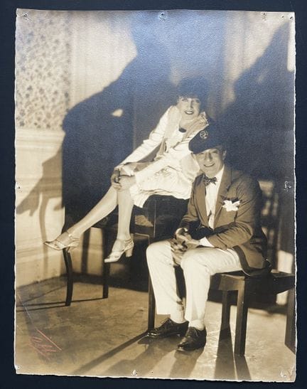 JANE RENOUARDT (1890-1972) y FERNAND GRAVEY (1905-
