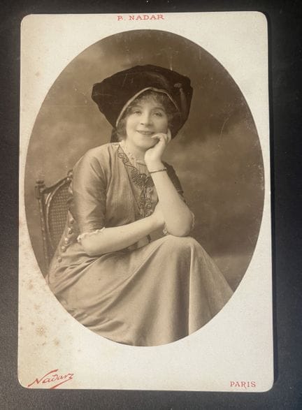 Fotografía. NADAR. Suzanne Goldstein (1878-1969). 