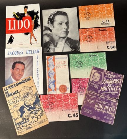 Colección de programas de music-hall (Moulin Rouge