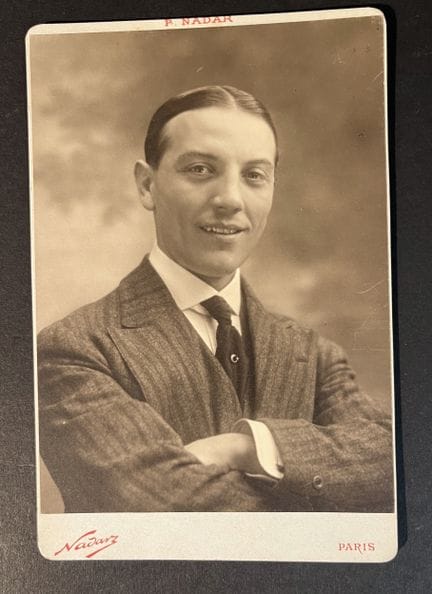 Fotografía. NADAR.  Lucien CAZALIS (1878-1945). Re