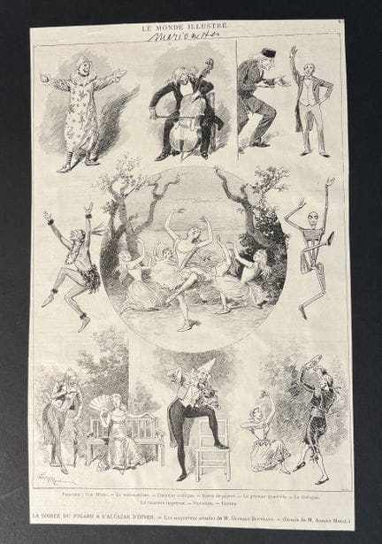 MARIONETAS / GUIGNOL: Bonito conjunto de cartas so