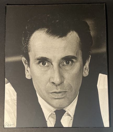 NICOLAS TREATT. Retrato del actor Raymond Gérômec 