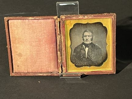 Daguerrotipo de alrededor de 1840-1845. «Retrato d