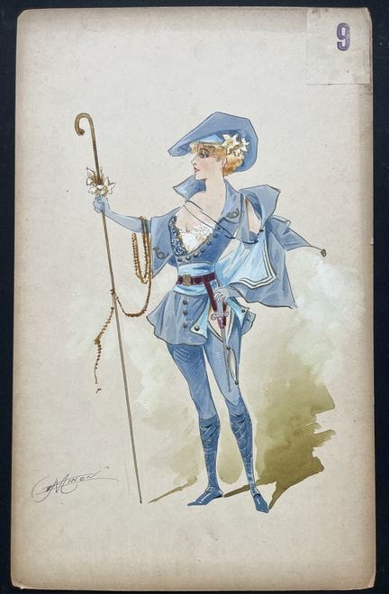 MINON. Alexandre Jean-Louis Jazet (1814-1897) fue 