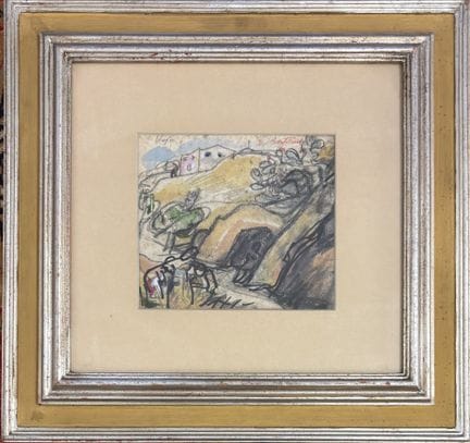 路易吉·巴托利尼，1892年出生于库普拉蒙塔纳（安科纳省）——1963年逝于罗马，《维约》，纸板水粉