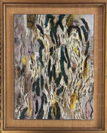 吉安弗兰科·法斯切，热那亚 1927 - 2003，《无题》，布面油画 65x50 厘米，左下角签名
